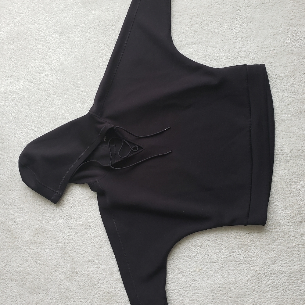 AVIA black laced sweatshirt